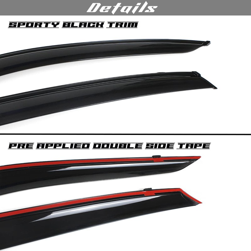 Fits for 2022-2024 Honda Civic 4 Door Sedan JDM Black