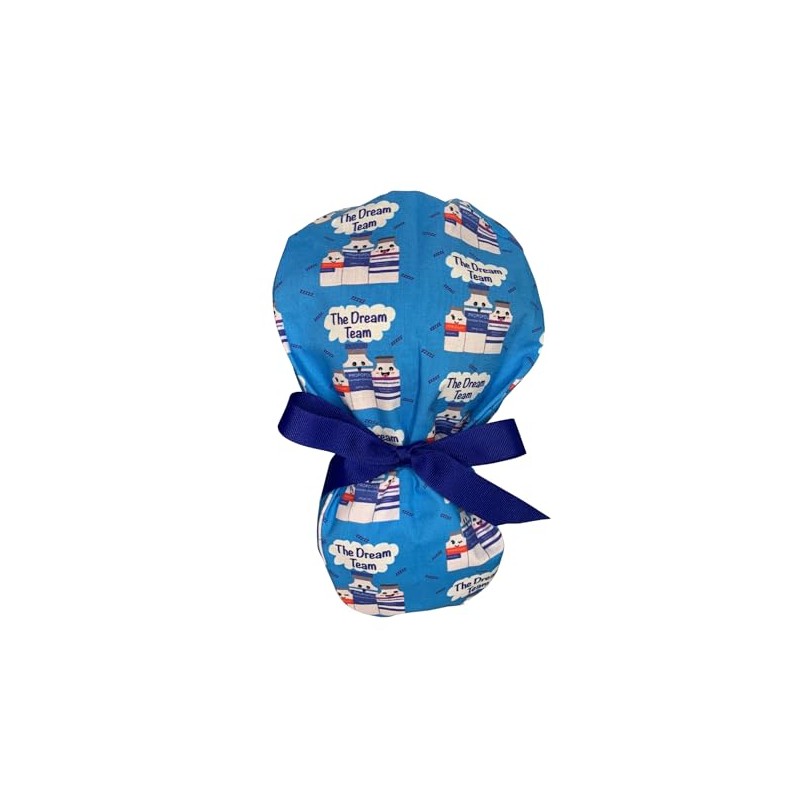 Louis + Phil Anesthesia Dream Team Ponytail Scrub Cap