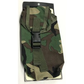 Woodland Specialty Defense Systems MOLLE Woodland AN/PRC-126 Radio Pocket Made in Vietnam