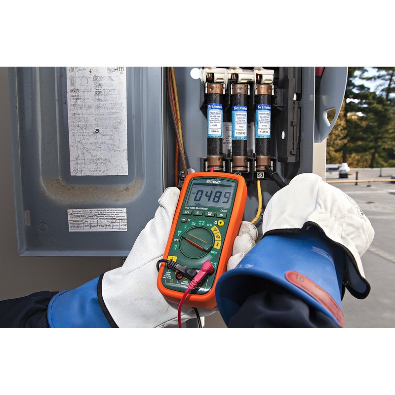 Extech True RMS - Multímetro profesional con NCV