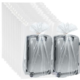 Accmuzzy Pack of 12 Extra Large Storage Bags, 100 x 152 cm, Plastic Moving Bags for Suitcases, Furniture, Comforter, Dust Protection and Storage, Large Plastic Bags for Moving and Storage, 227 L
