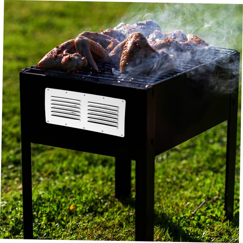 Levemolo Stainless Steel Vent Cover Durable Kitchen Vent Panel for