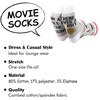 TSOTMO Ring Movie Merch Quote Novelty Socks for Movie Fans