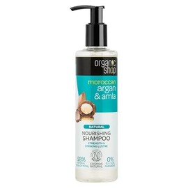Organic Shop Shampoo Capilar Orgánico Nutritivo Argan  Amla, 280 ml                                                                                   