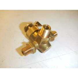 Anderson Brass Co. New Anderson Brass 2A016 Fuel Gas Selector  Valve 2 CYL Engine 1/8" NPT ports