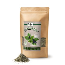 Biojoy Organic Blackberry Leaves (100g), Dried and Cut, Blackberry Leaf Tea (Rubus fruticosus)