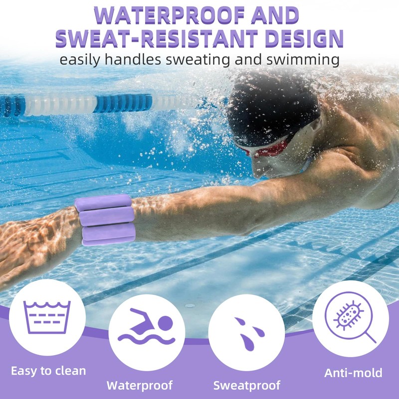 Adjustable Wrist and Ankle Weights for Women - Weighted Training