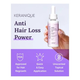 Gotero Para Tratamiento De Crecimiento Del Cabello Keranique