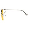 Eyekepper Blue Light Blocking Glasses Half-Rim Computer Readers Eyeglasses-Digital Eyewear-Amber
