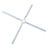 Back Cross Sticks Detachable Cross Straightening Back Posture Corrector Sticks