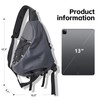 TANGCORLE Sling Shoulder Bag Crossbody Shoulder Sling Backpack Hiking Chest