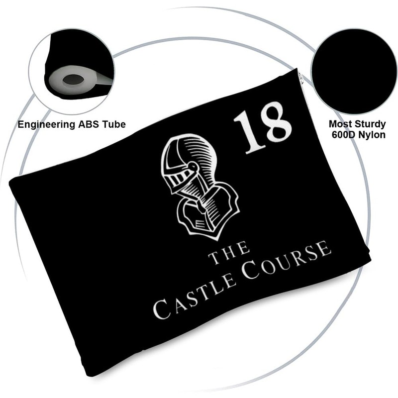 2BUT The Castle Course Golf Pin PGA Flag Practic Putting