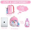 VASCHY Baby Daypack Backpacks, Smiling Unicorn, Small