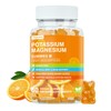 Vegavero Gomitas De Magnesio Y Potasio Gomitas De Glicinato De Magnesio Y Citrato De Potasio, Adems De Omega 3, B6, D3, K2 Y Calcio Para Dormir,...   