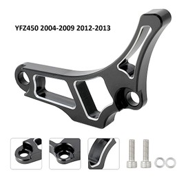 Wacece ATV Case Saver Engine Case Guard CNC for YFZ450 2004-2013 YFZ YFZ450W YFZ450V YFZ450SP YFZ450SP2 YFZ450SE YFZ450SE2 YFZ450LE Black