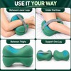 Contoured Memory Foam Knee Pillow for Side Sleeping – Cooling