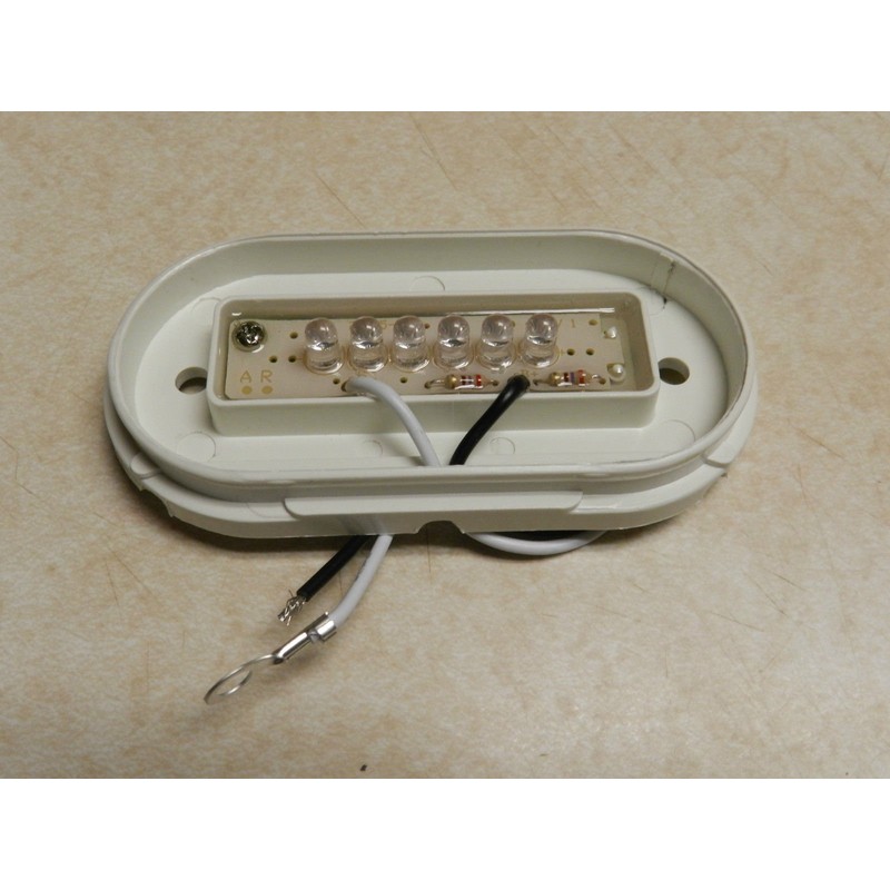 Optronics (1) Amber Camper Trailer Rv Light 6 LED 2