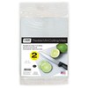 Cut N' Funnel Clear Flexible Plastic Cutting Board Mat, 2