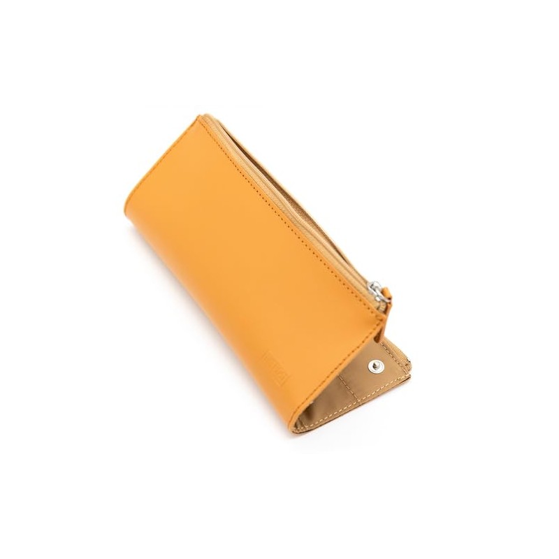 THE POST LDSL-BNPN-10 Sustainable Leather Bendi Pen Case [Camel]