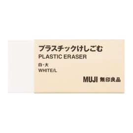 JAPAN MUJI Eraser White MoMA Collection Large
