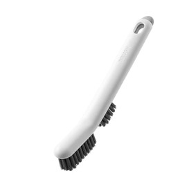 2-in-1 Detachable Shoe Cleaning Brush, Anti-Slip Long Handle Design, Multi-Purpose Brush for Daily Footwear, Household Surface Use, White