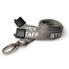ALG ID Cards | Grey Staff Lanyard with Metal Lobster