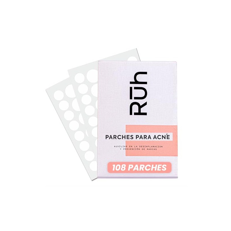Parches para Acné 108 Pack – Parches Hidrocoloides Transparentes para