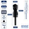 34mm HSS Blacksmith Drill Bit - Reduced Shank Drill for