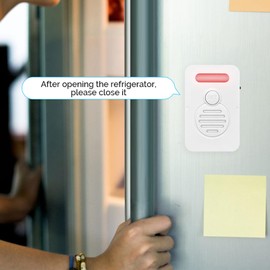 Door Alarms When Opened, Freezer Sensor Alarm, Voice Alert, Ajar Reminder for Business Store Home School Room Shop Window Security