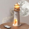 Aisny Lighthouse Decoration, Light House with LED Light, Moon Projection,