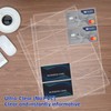 BYSTER A4 Business Card Book, PU Leather Organizer with 30