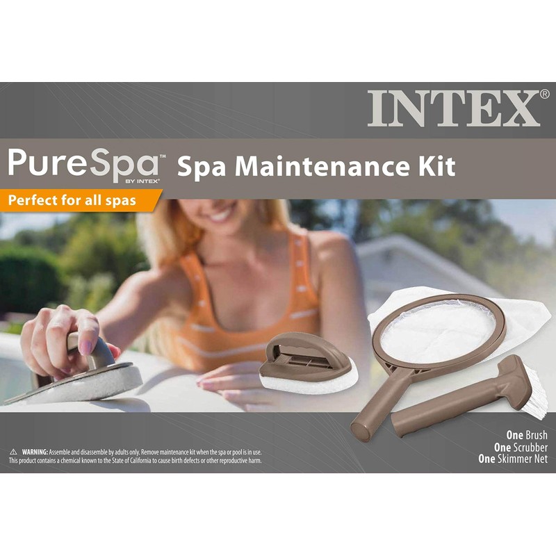 Intex PureSpa Hot Tub Maintenance Accessory Kit w/Accessorres 28004E (2