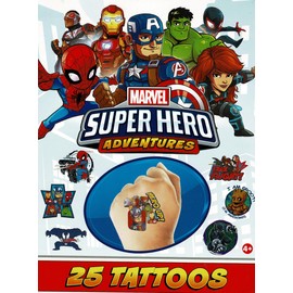 Savvi - Classic Tattoos - 25 Tattoos Super Hero Adventures
