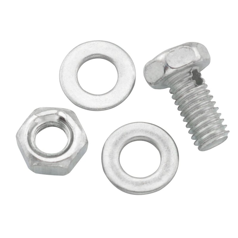 DGHAOP 8Pcs Brake Cable Regulator Clamp 26 Square Head Sliver
