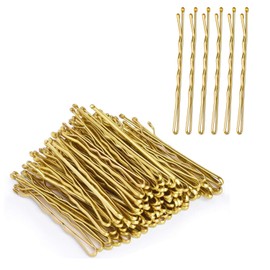 Stoooduo Hair Pin, Bangs, Hair Arrangement, Hair Clip, Stylish, Cute for Children, Women's, Girls, Gold Pin, Hair Clip