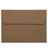 JAM PAPER A7 Premium Invitation Envelopes - 133.3 x 184.1 mm (5 1/4" x 7 1/4") - Brown Kraft Paper Bag- 50/Pack