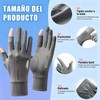 EYNSHOO 2 Pares de Guantes para Sol de Seda Helada,