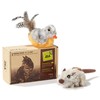 Vealind Three Dogs & A Cat Melody Chaser Pet Interactive