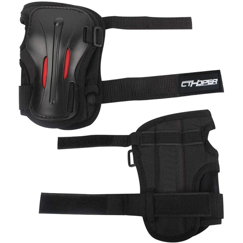 CTHOPER Long Damping Non-Slip Anti-Fall Wrist Guards for Roller Skating