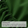 Bare Home Fitted Bottom Sheet Double - Premium 1800 Ultra-Soft