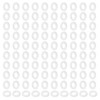 PATIKIL M8 Nylon Flat Washers, 120 Pcs 8mm ID 16mm