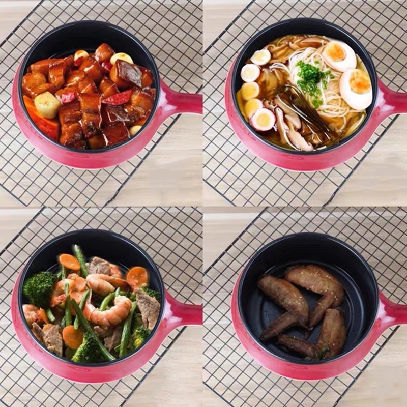 Electric Cooker Multifunctional Two Speed Portable Mini Electric Frying Pan