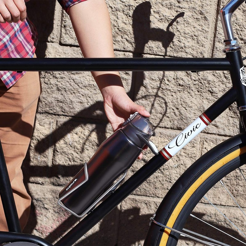 Cupture Action Water Bottle Flip Top with Handle - 22oz