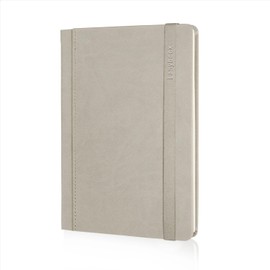 Lanybook ProDS Notebook Large Beige Squared with Practical Closure Band 192 Pages