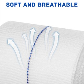 Tubular Bandages 7.5cm Stretch Cotton Bandage Eczema Conforming Retention for Arm Wrist Support Bandage 10m Roll