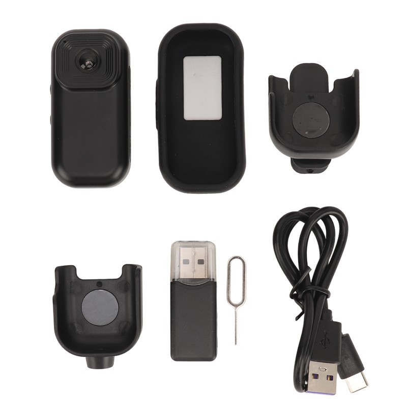 Small Body Cam Wearable WiFi 1080P HD Audio Vedio Recording