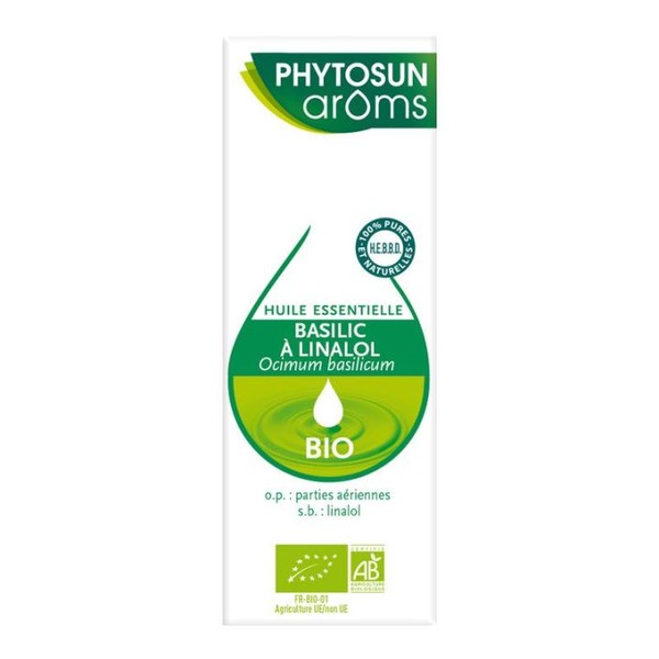 Phytosun'aroms Phytosun Aroms Huile Essentielle de Basilic à Linalol Bio