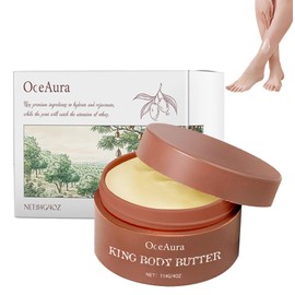 Sheabutter 114g Sheabutter Bio Für Kosmetik, Shea Butter Milchig Weiß Sheabutter Bio, Sheabutter Cremig und Natürlich für Jeden Hauttyp Geeignet (1 Flasche)