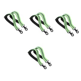 Gatuida 4sets Firefighter Glove Strap Firefighter Glove Clip Accessory Portable Design 2pcs*4