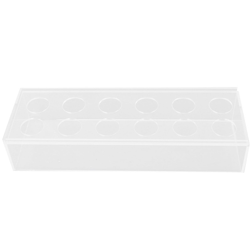 Clear Acrylic Vase Rectangular Elegant Centerpiece Flower Vase for Home